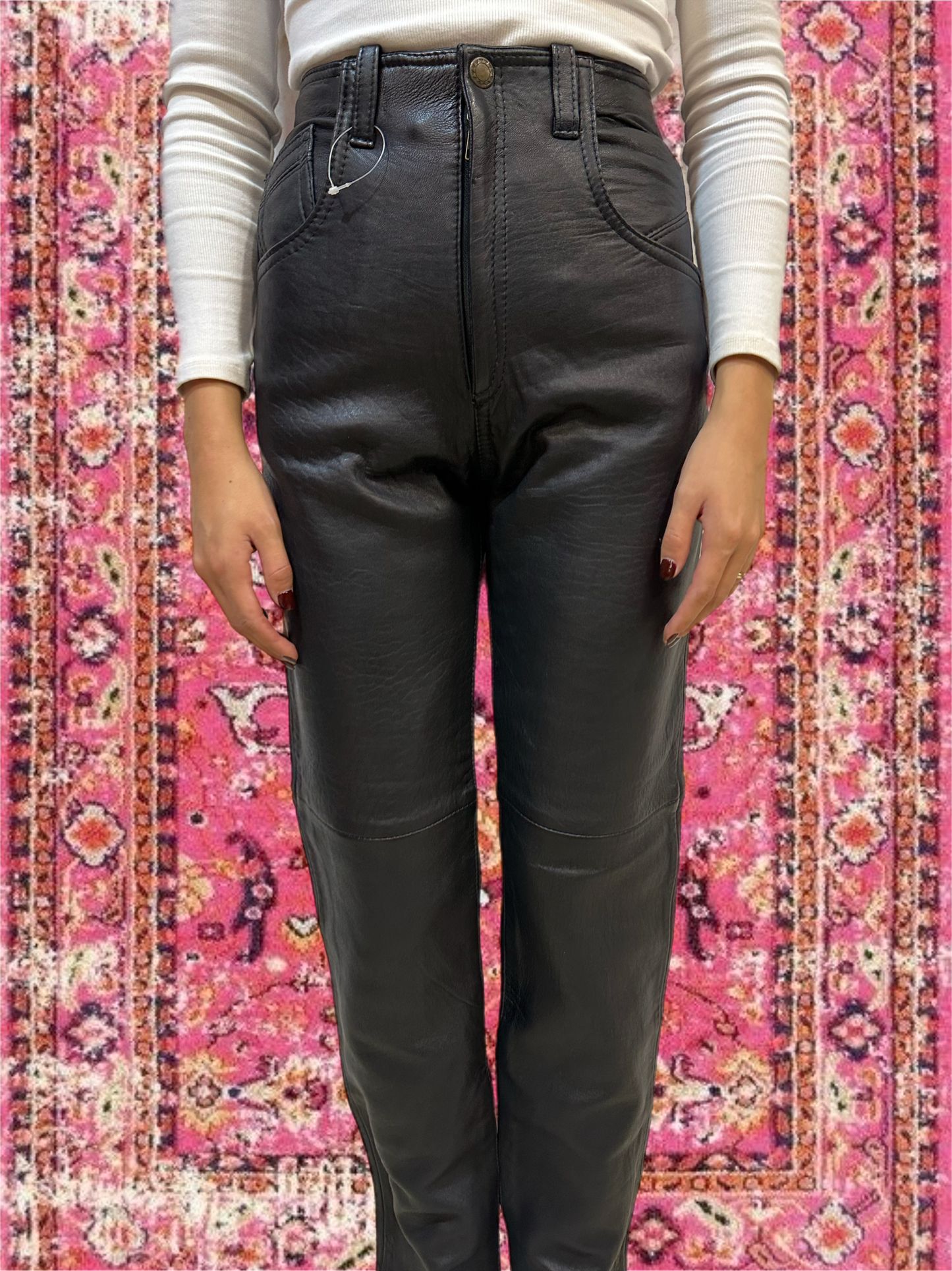 Pantalones Leather 008