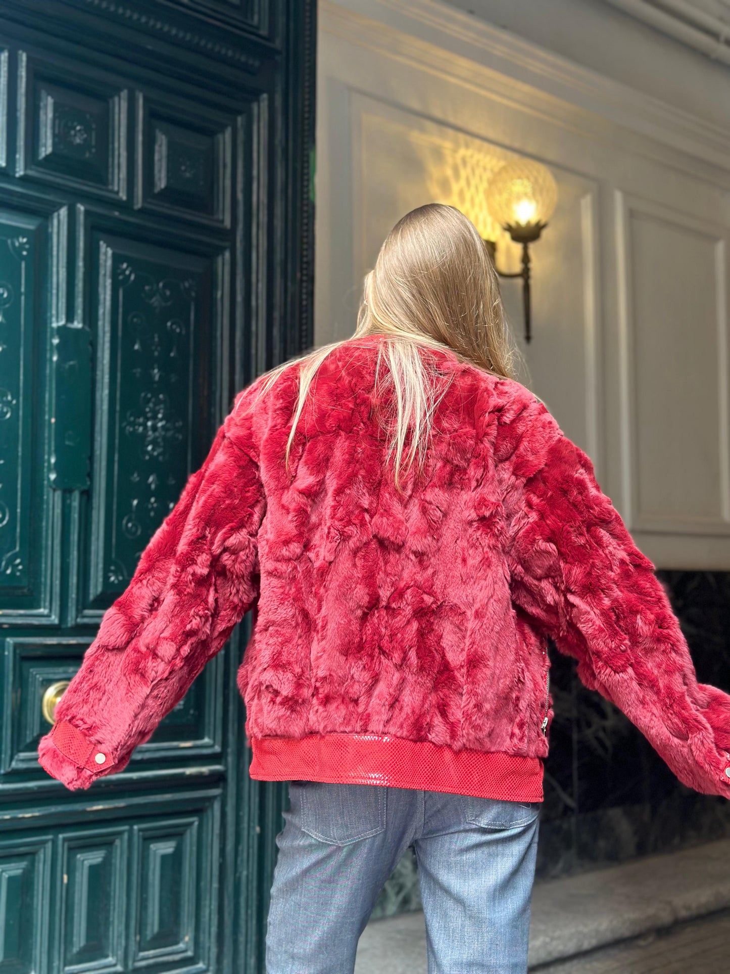 Red Berlin Jacket