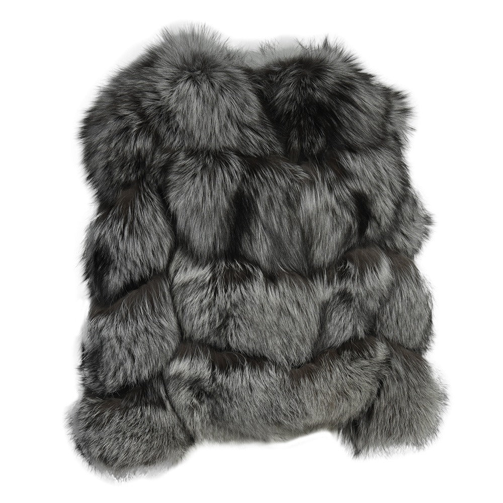 Abrigo TROCADERO DIAGONAL silver ed. limitada