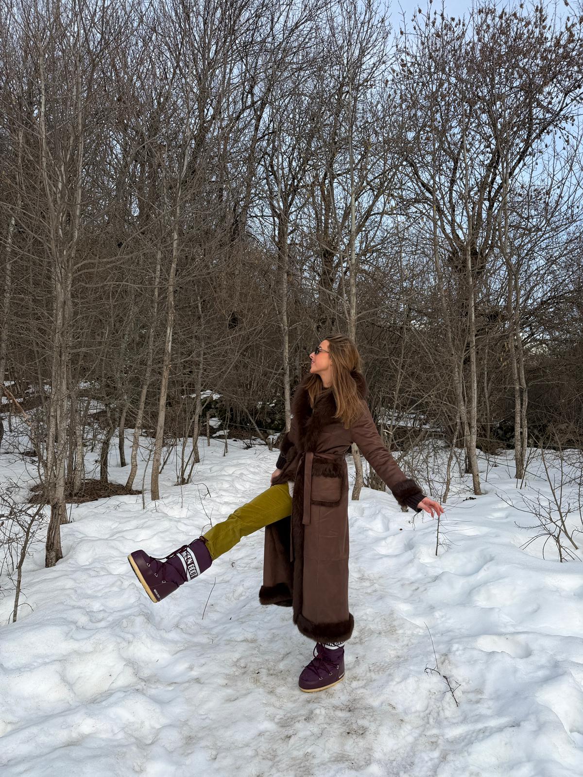 Abrigo BUDAPEST (marrón)