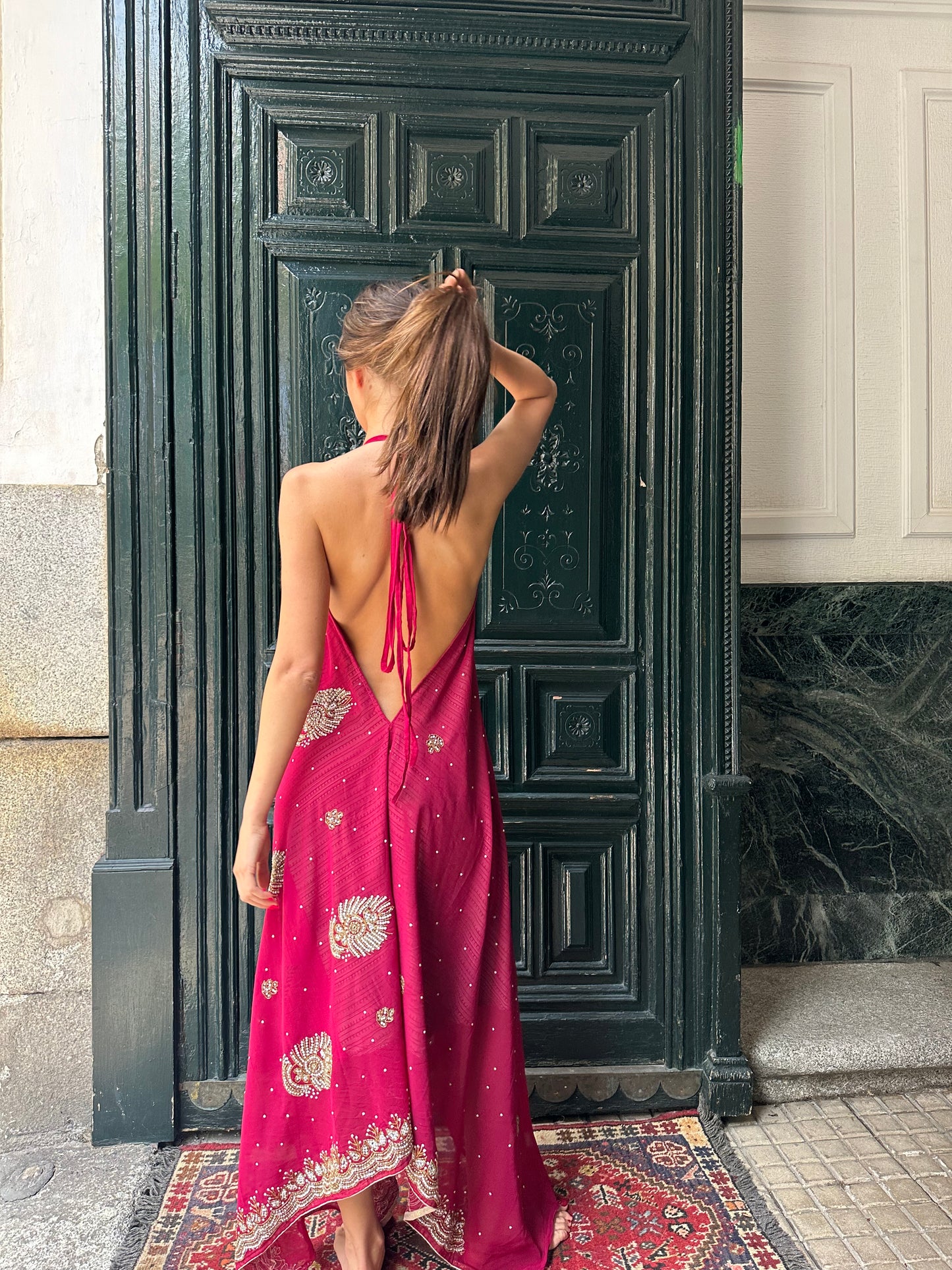 Vestido amante rosa