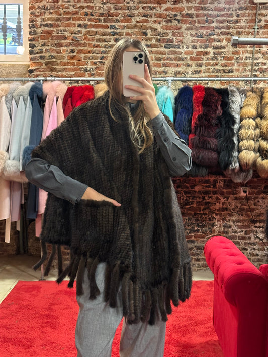 Estola Visón (marrón chocolate)