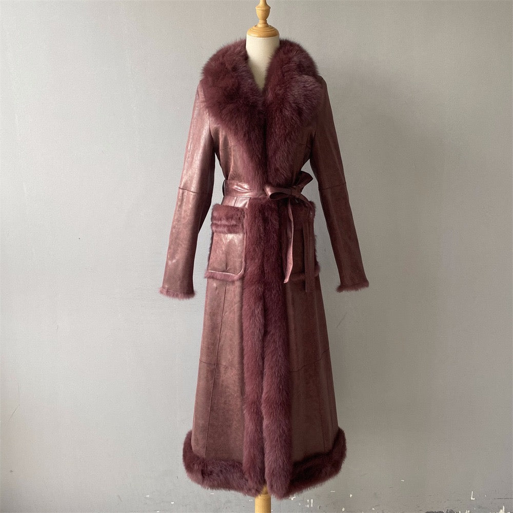 Abrigo BUDAPEST (granate)