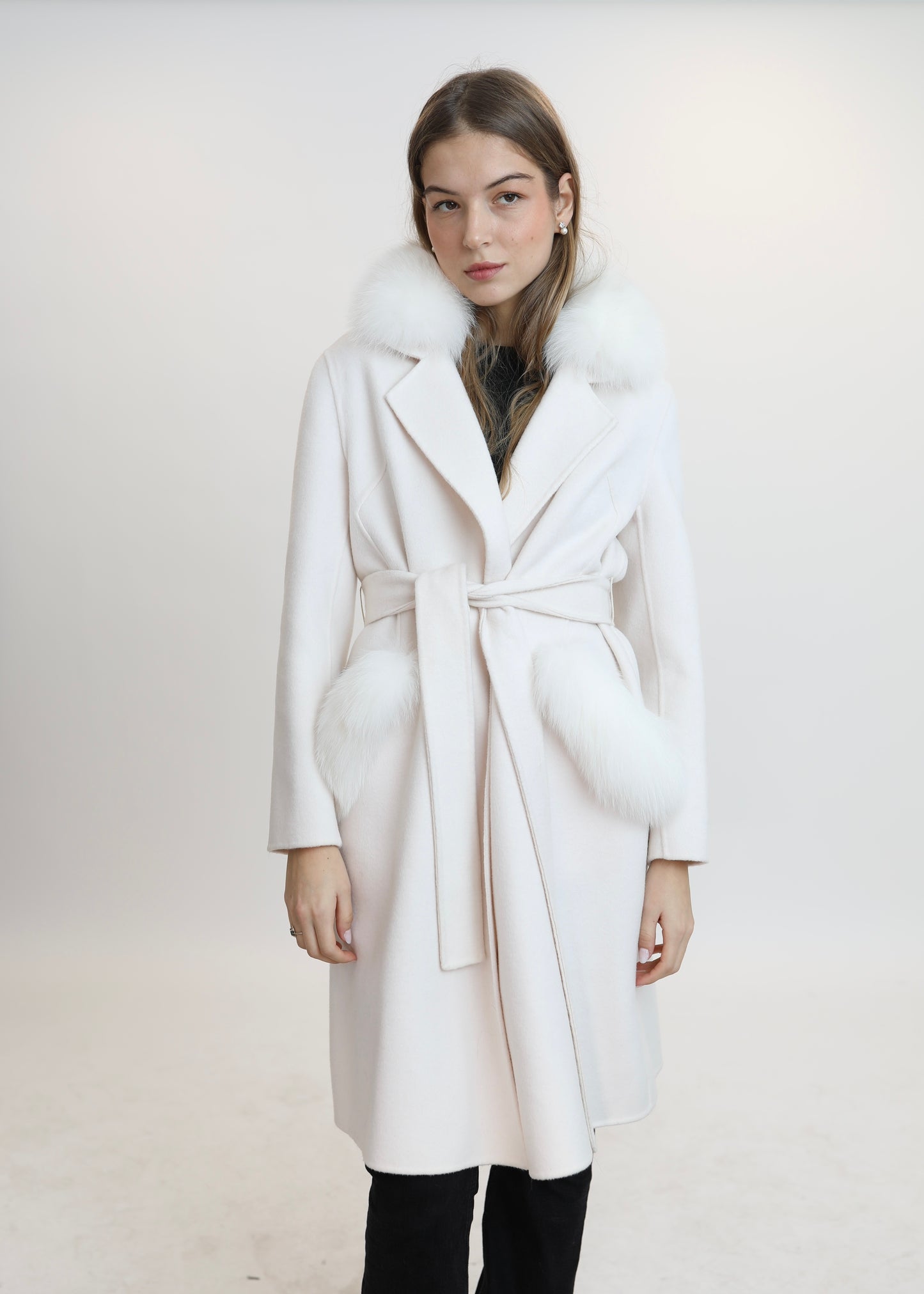 Abrigo AMALFI (blanco)