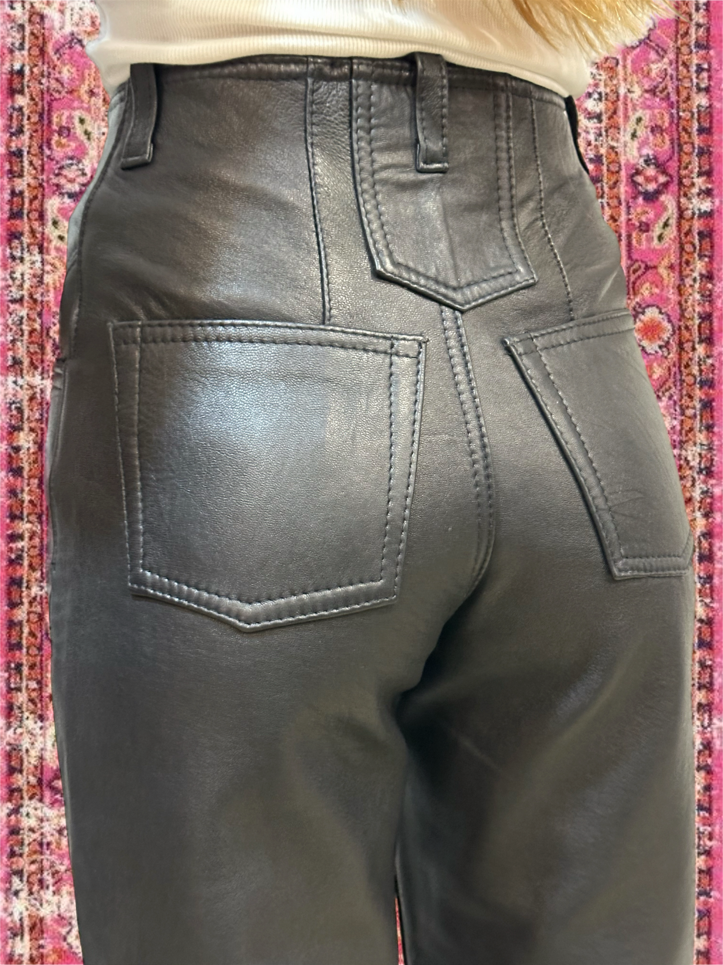 Pantalones Leather 008