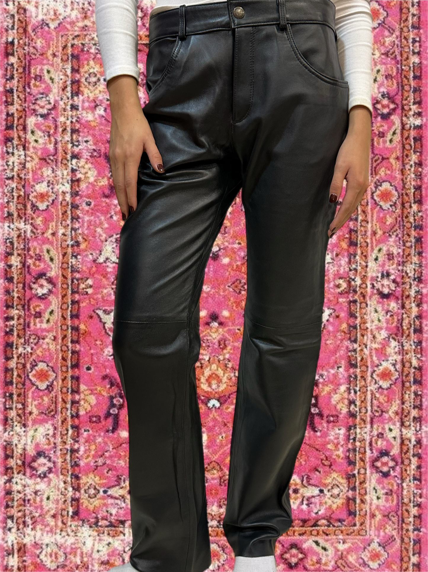 Pantalones Leather 002