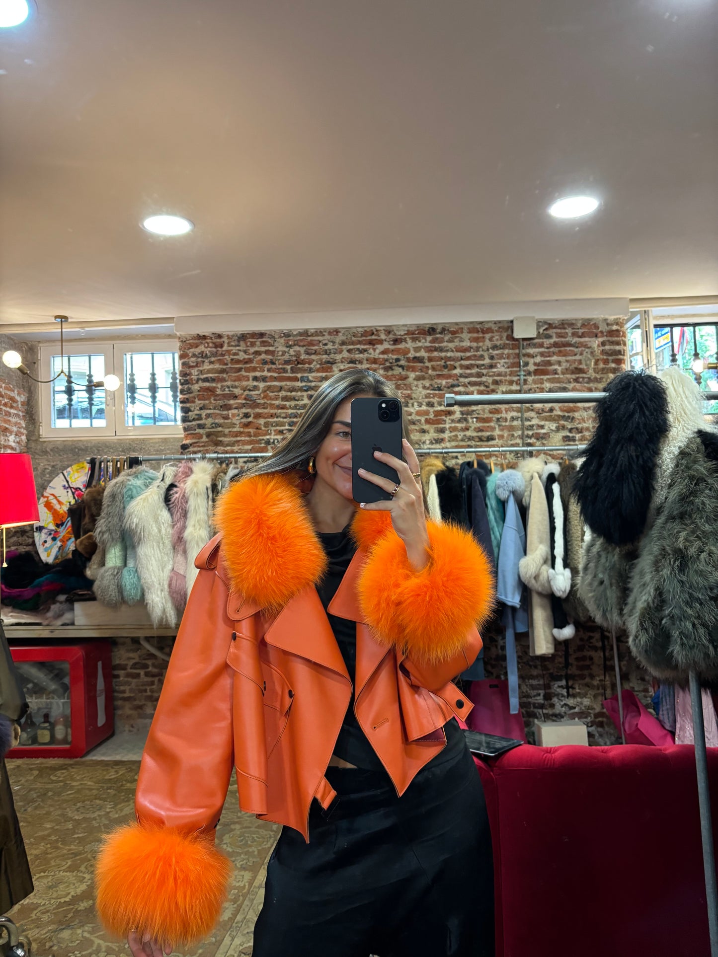 Chaqueta TRIBECA naranja