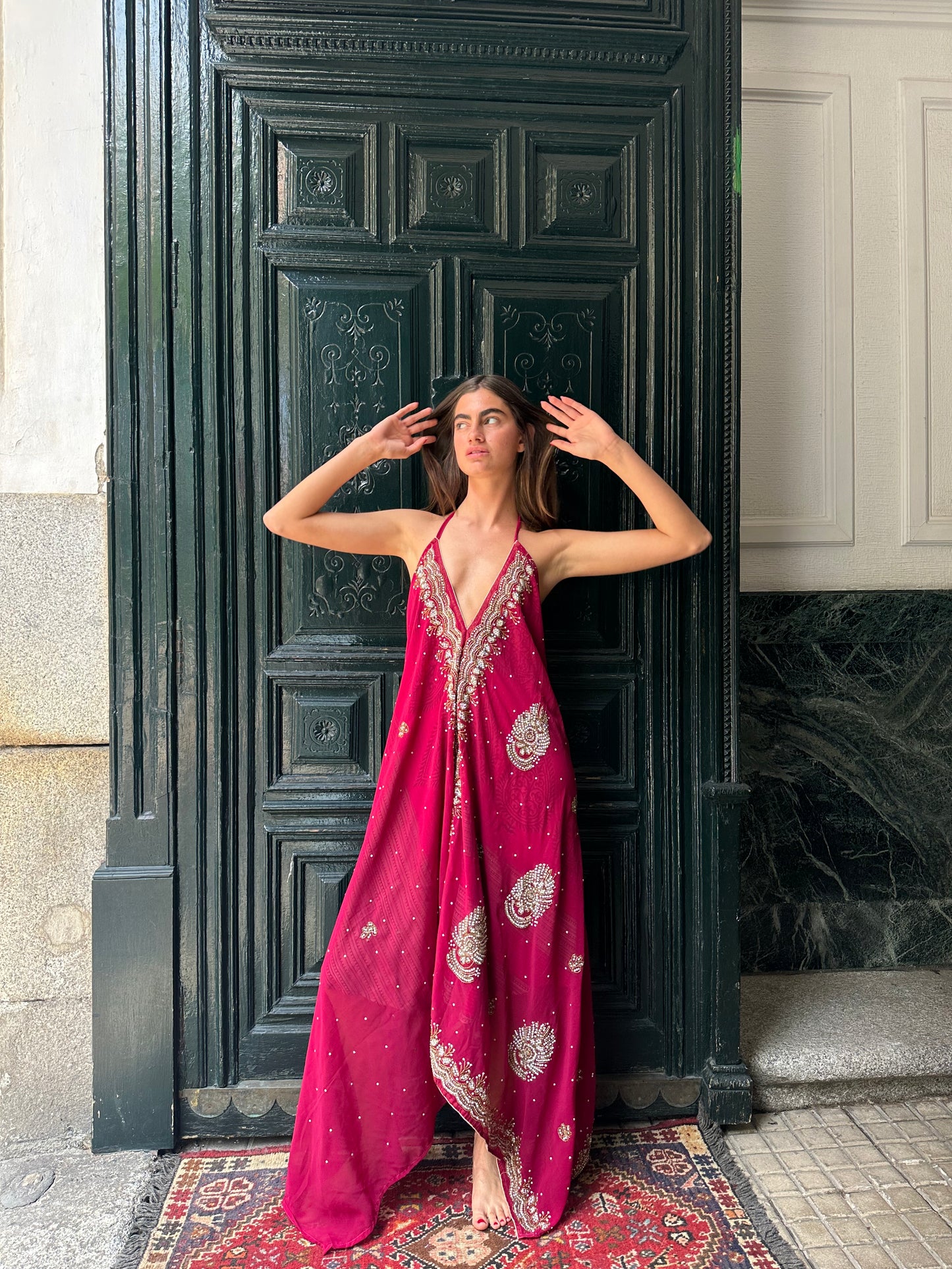 Vestido amante rosa