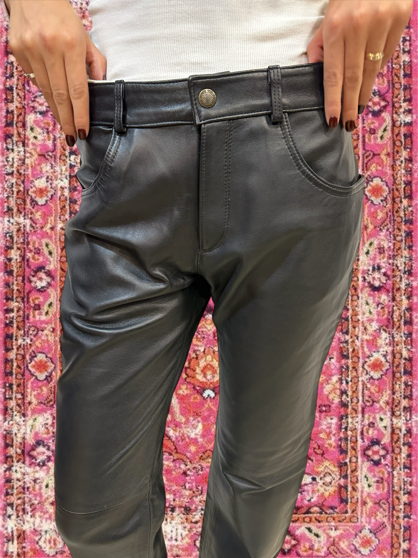 Pantalones Leather 002
