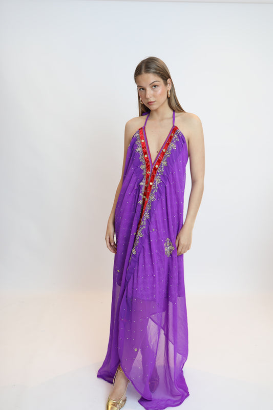 Vestido joya morado 270