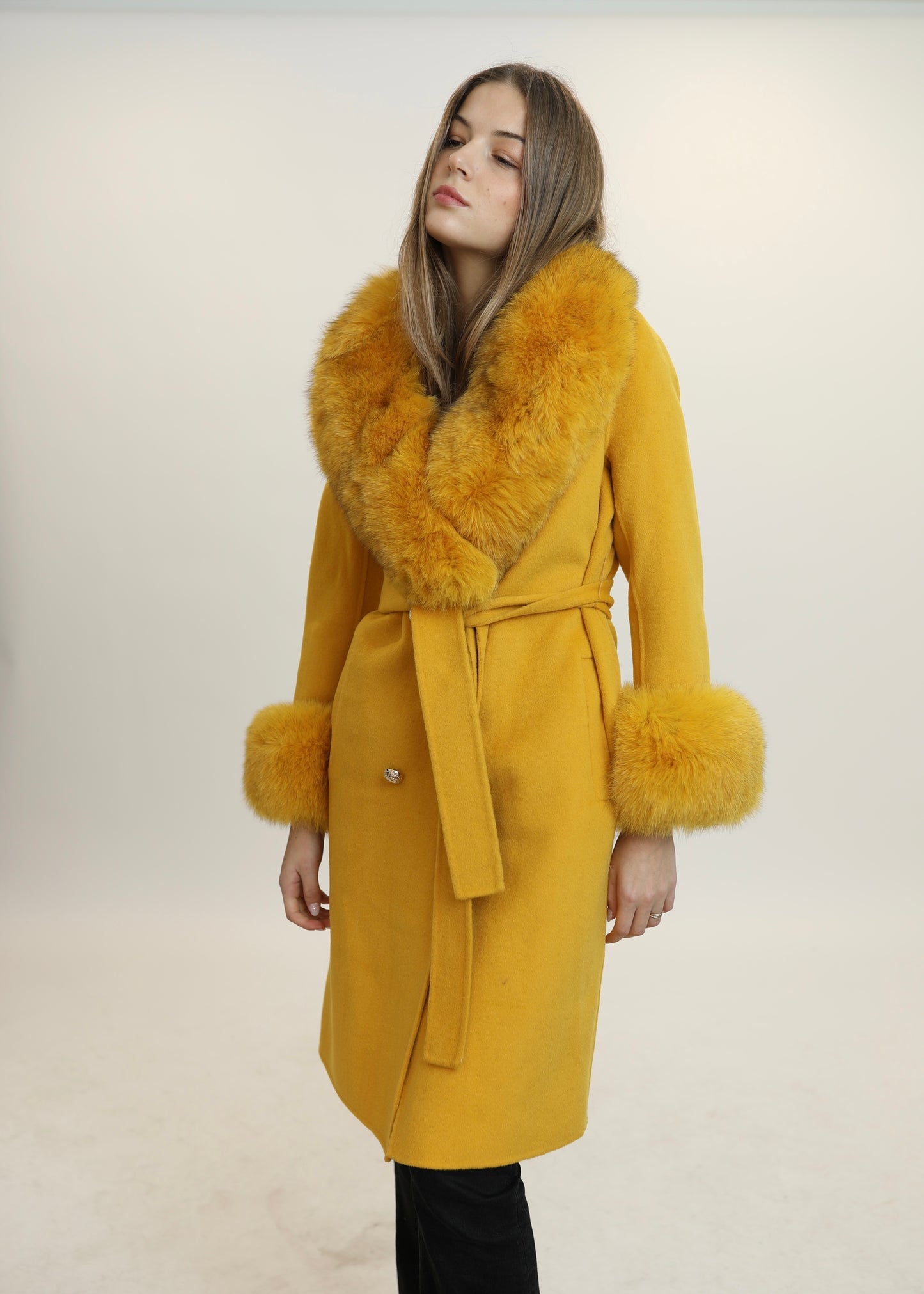 Abrigo ROMA (mostaza)