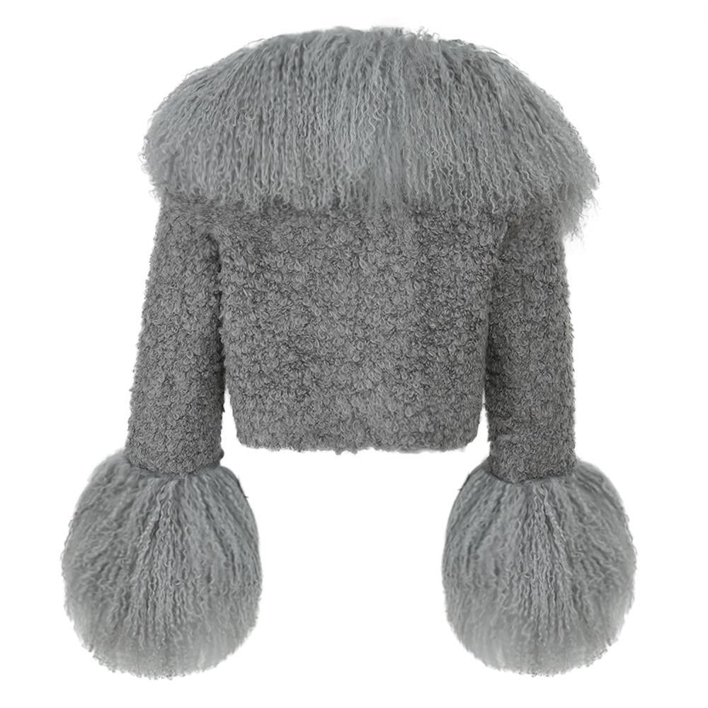 Abrigo TIMELESS lana (gris)