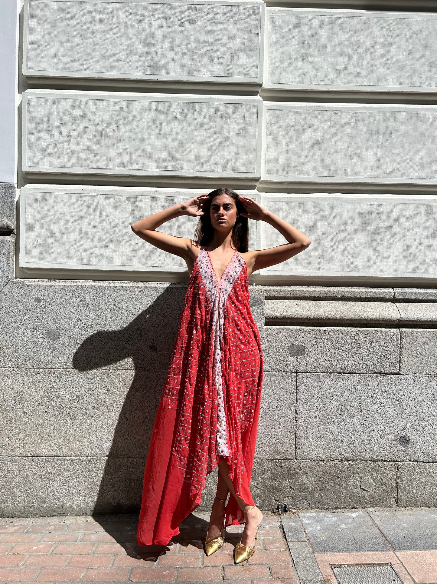 Vestido joya rojo