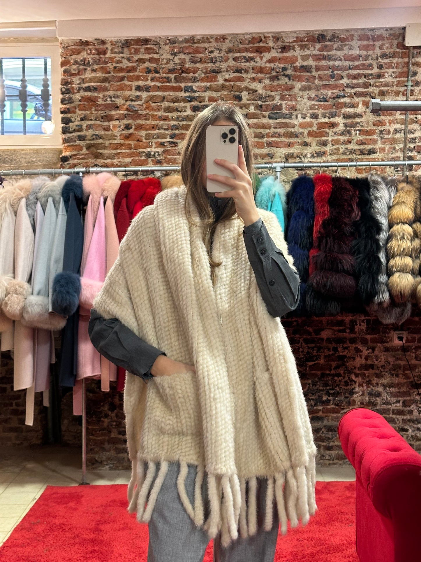 Estola Visón (crema)