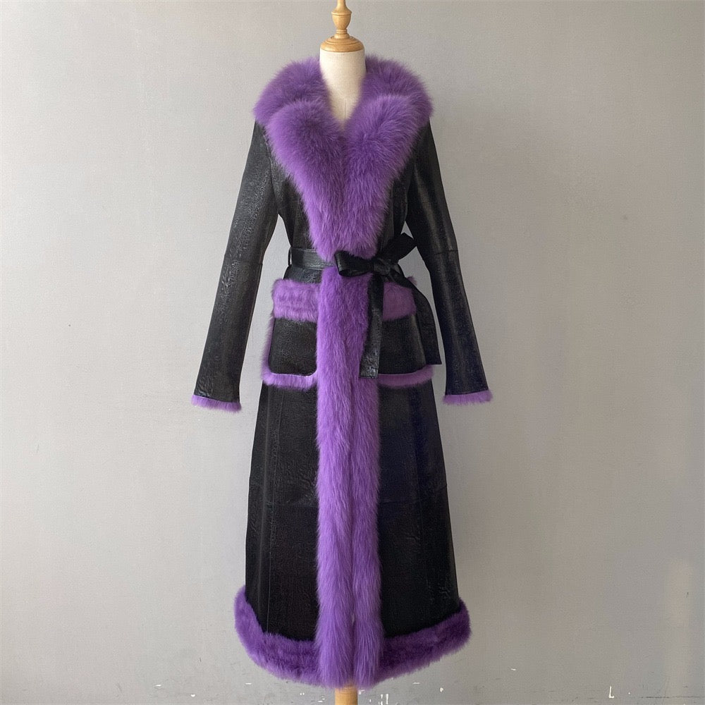 Abrigo BUDAPEST (morado)