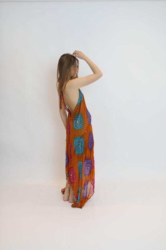 Vestido joya multicolor 165