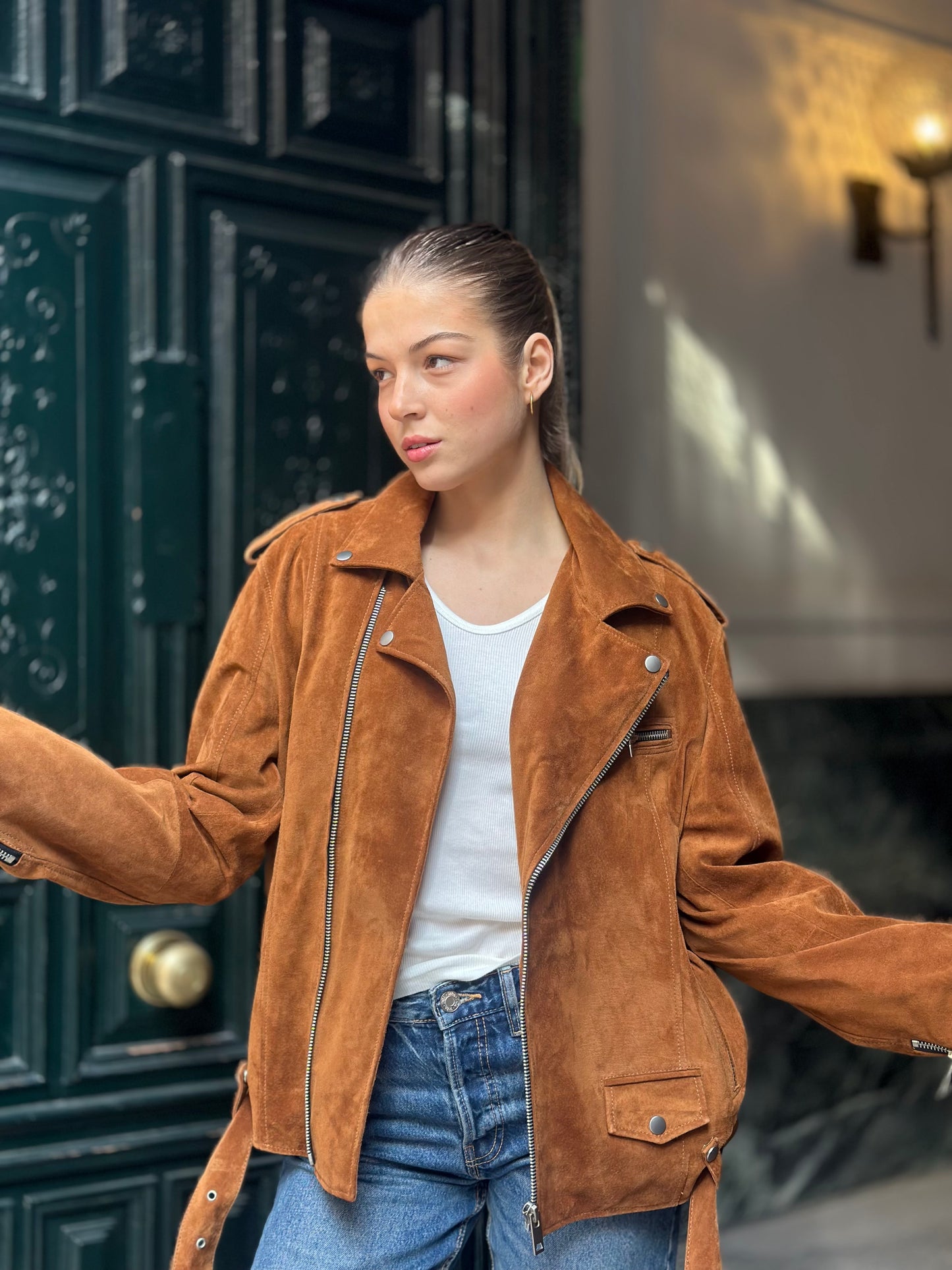 Chaqueta Boyfriend (brown)