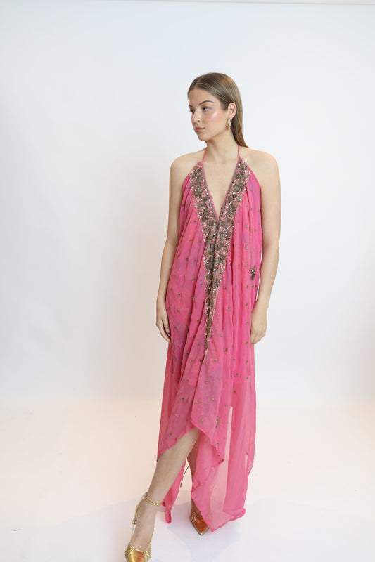 Vestido joya rosa 279