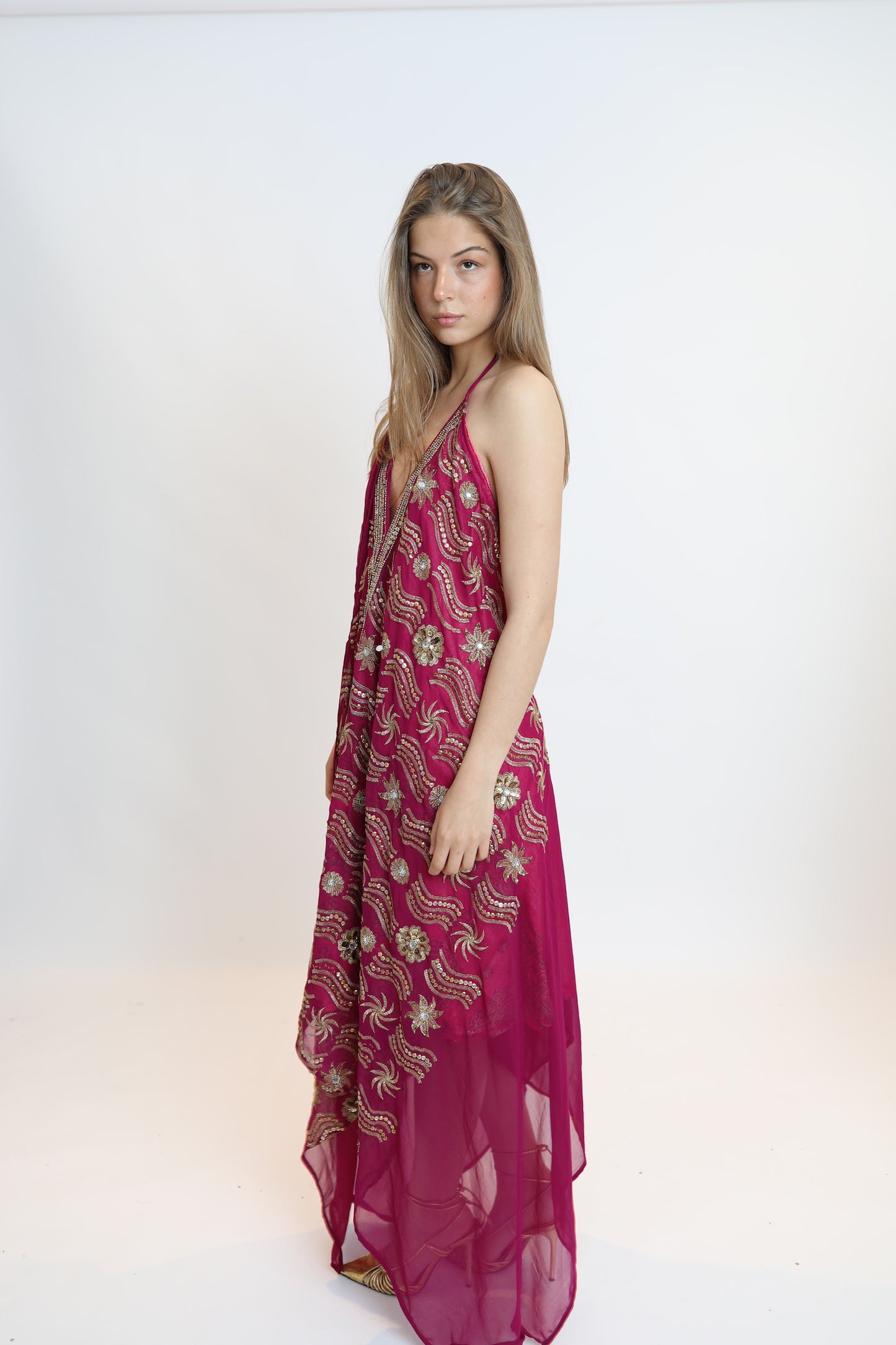 Vestido joya rosa 203
