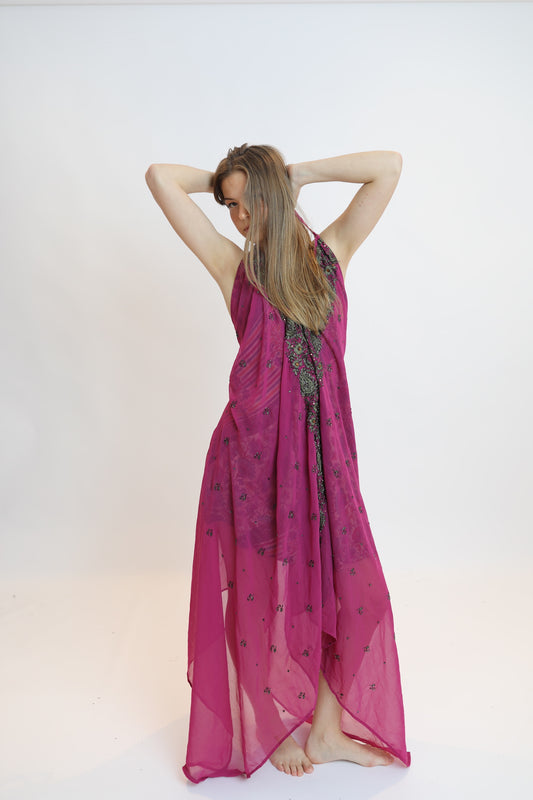 Vestido joya rosa 146