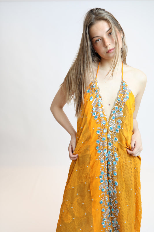 Vestido joya multicolor 164