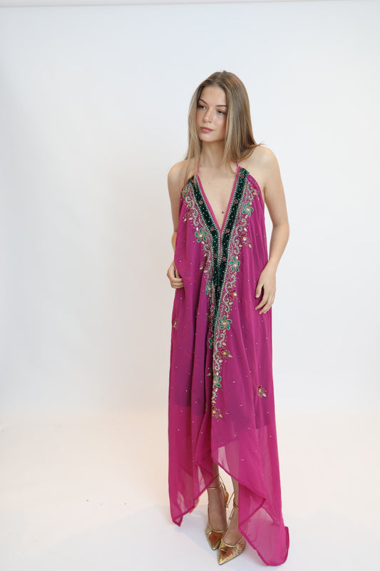 Vestido joya rosa 193