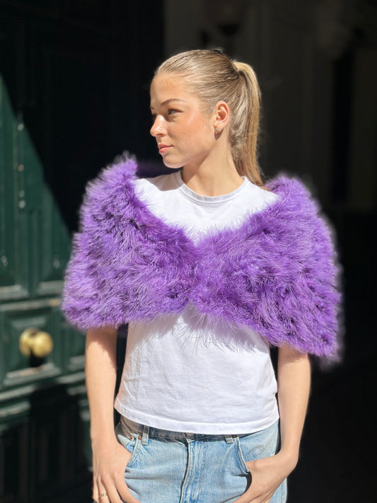 Estola libélula morada