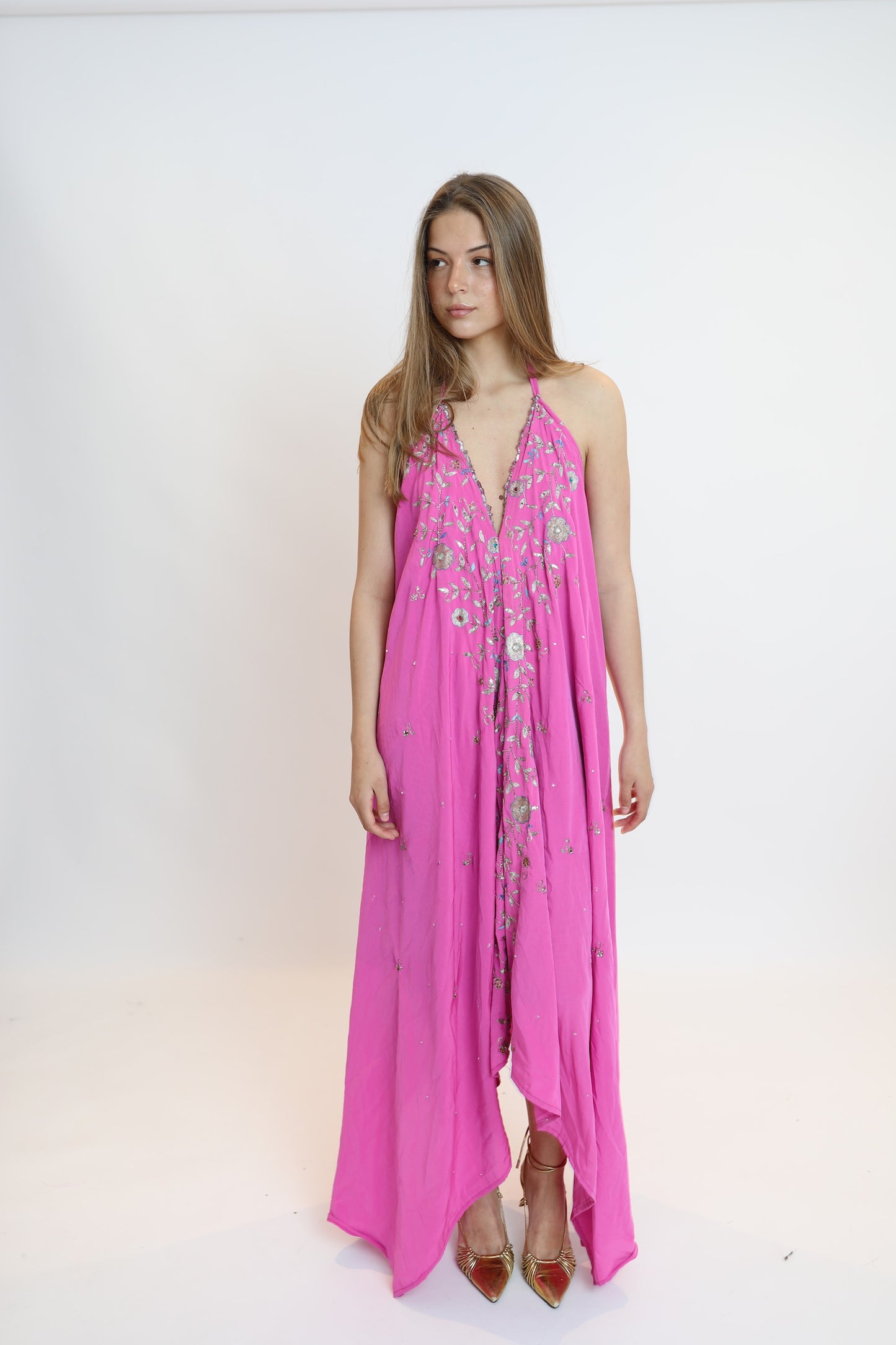 Vestido joya rosa 212