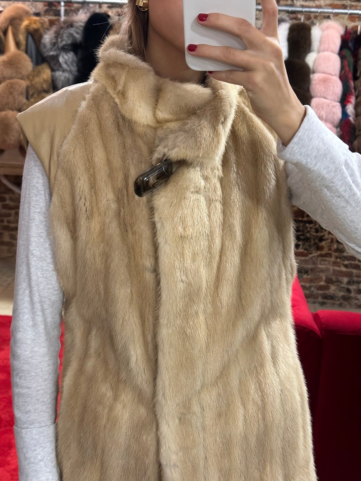 Chaleco ARMAD visón 07