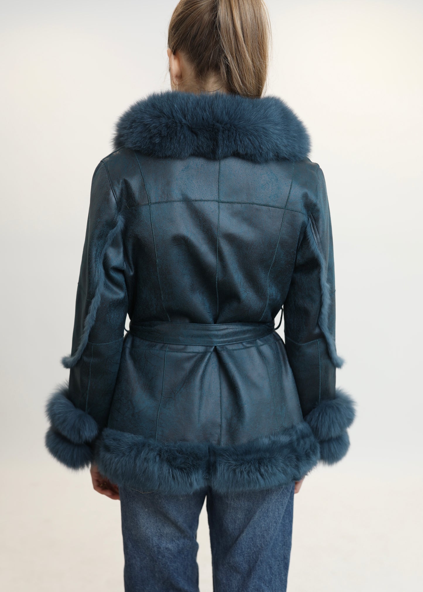 Abrigo  BABY BUDAPEST (azul)