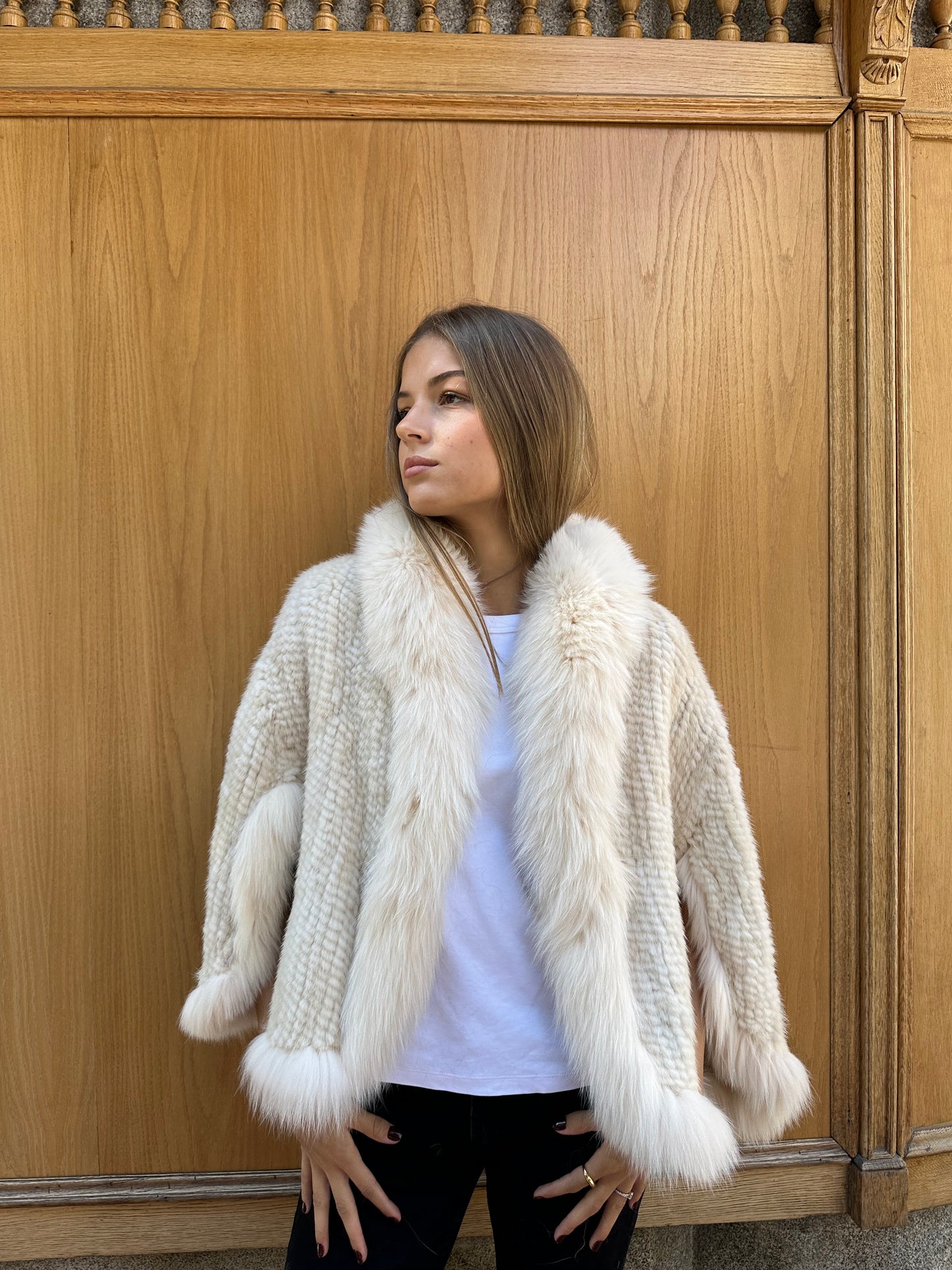 Torerita de visón (blanca)