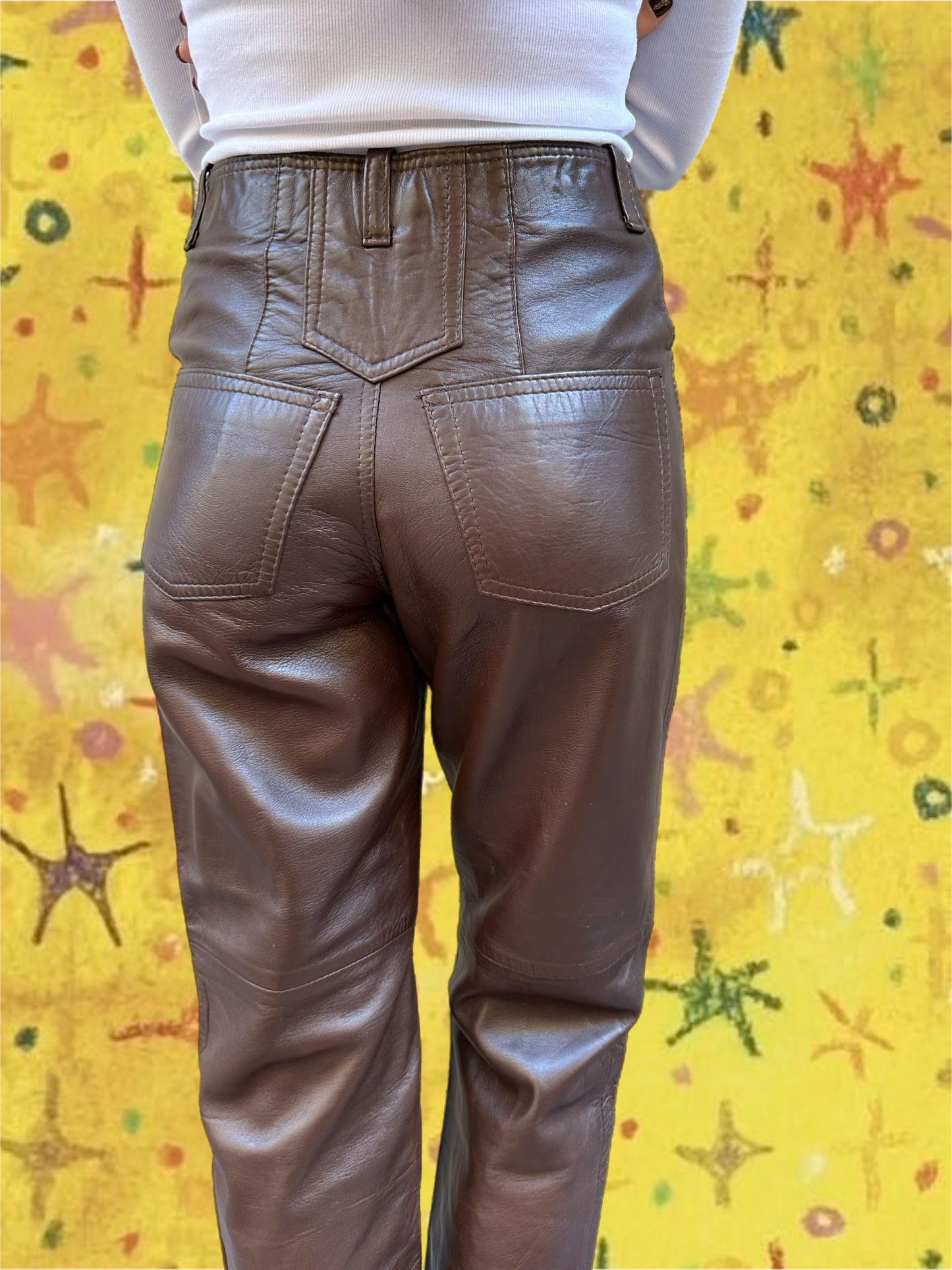 Pantalones Leather 018