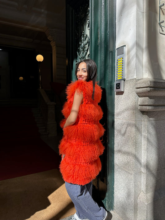 Wild orange vest