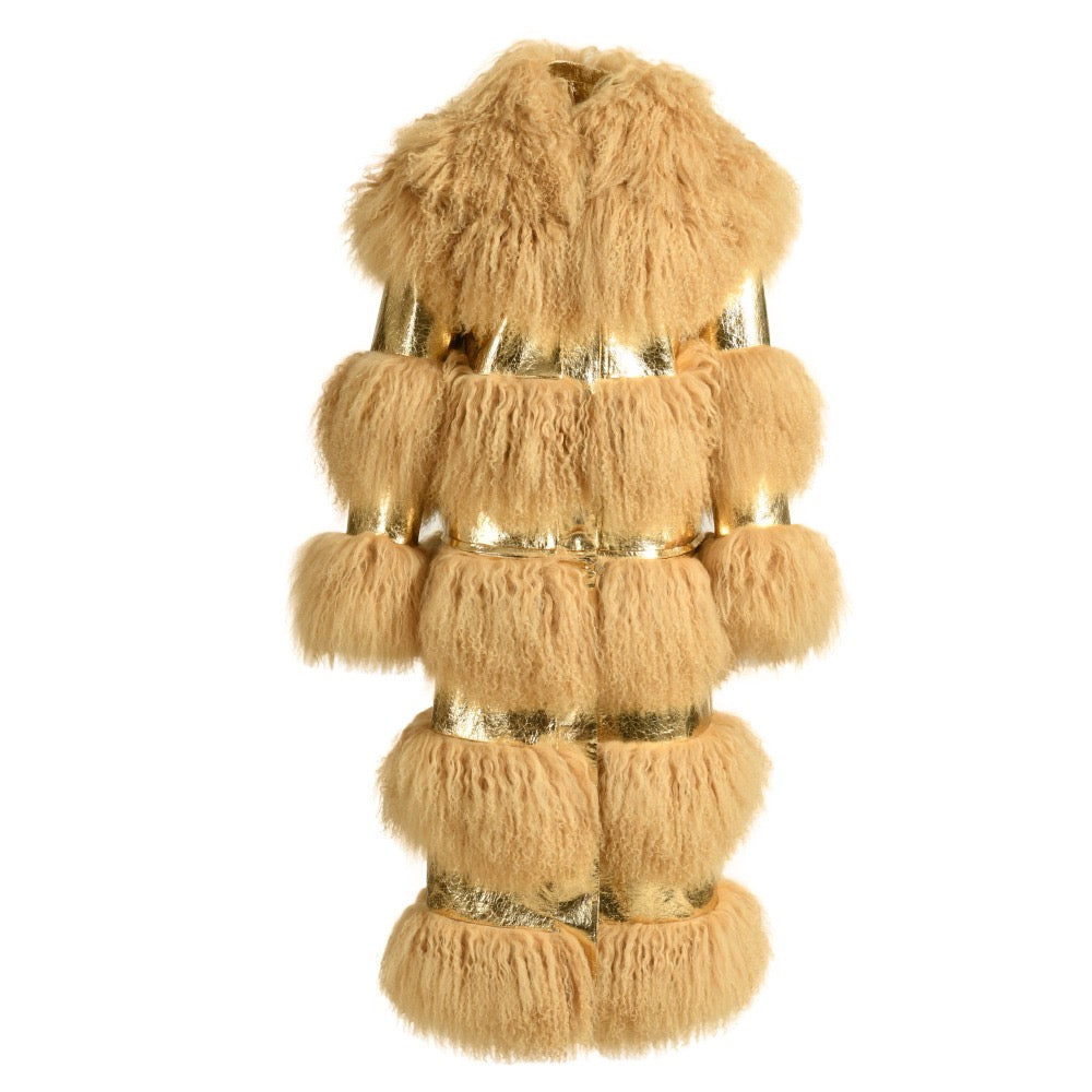 Abrigo SOHO desmontable (gold)