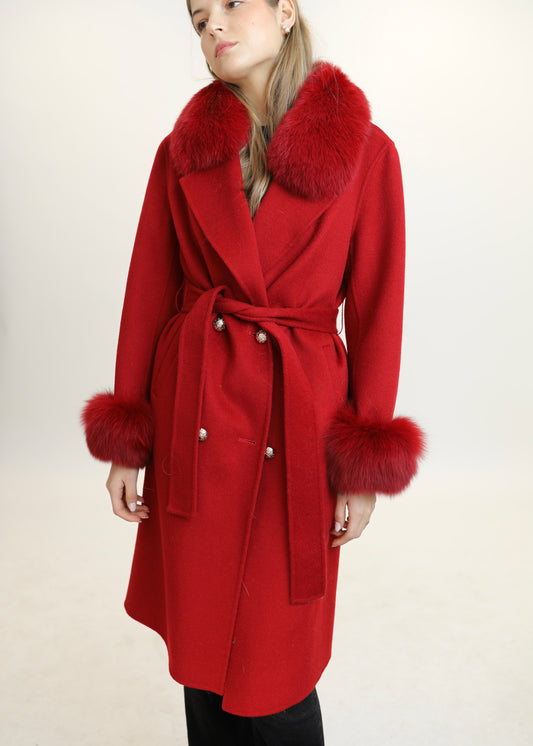 Abrigo TRASTEVERE (rojo)