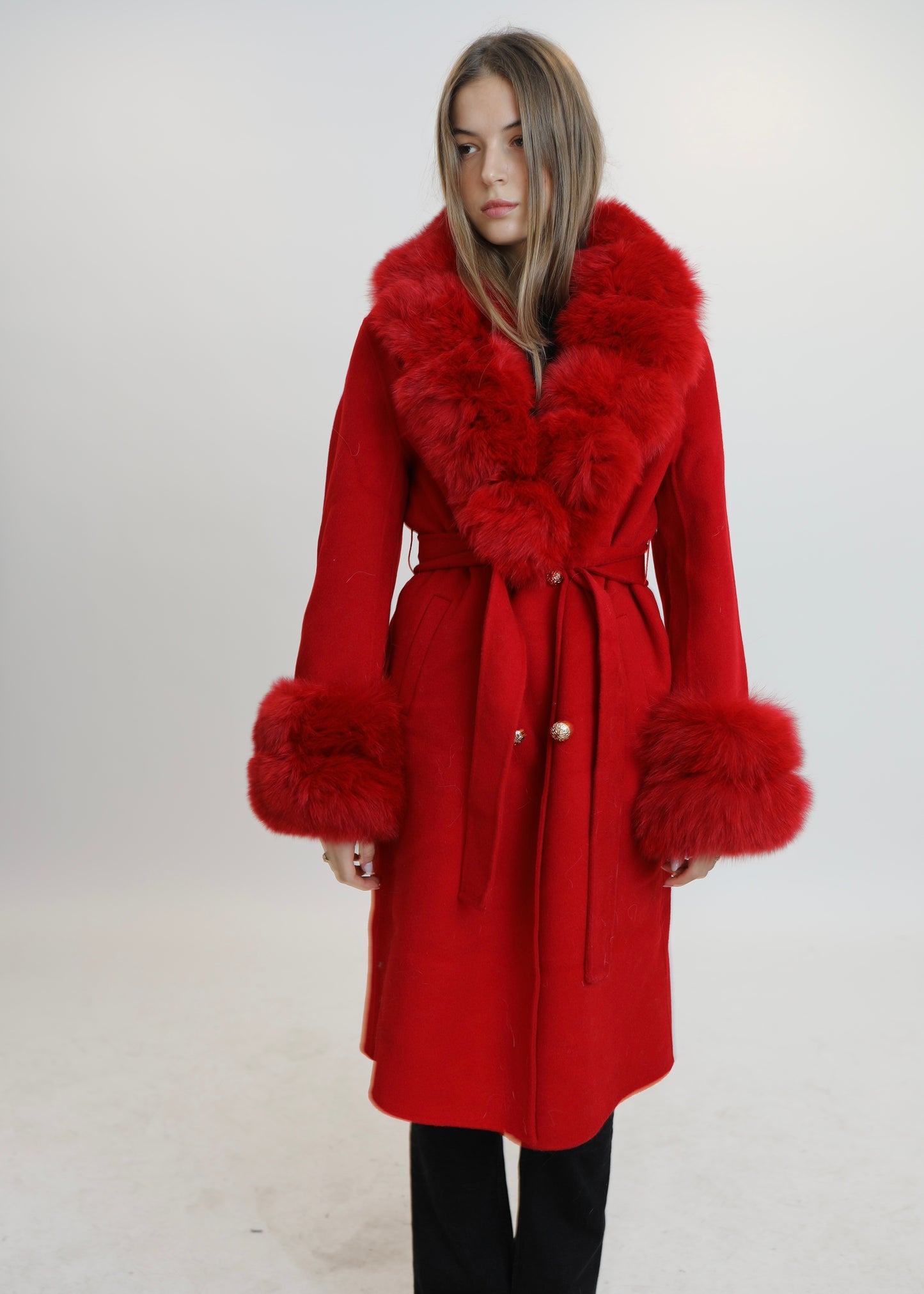 Abrigo FLORENCIA (rojo)