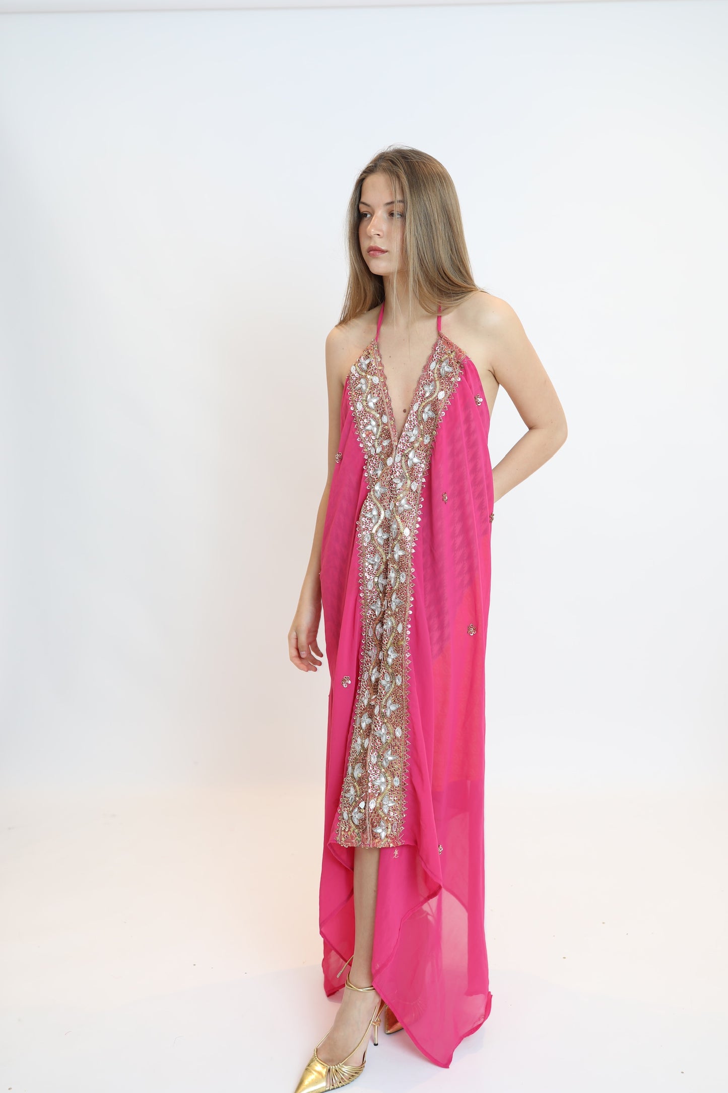 Vestido joya rosa 201