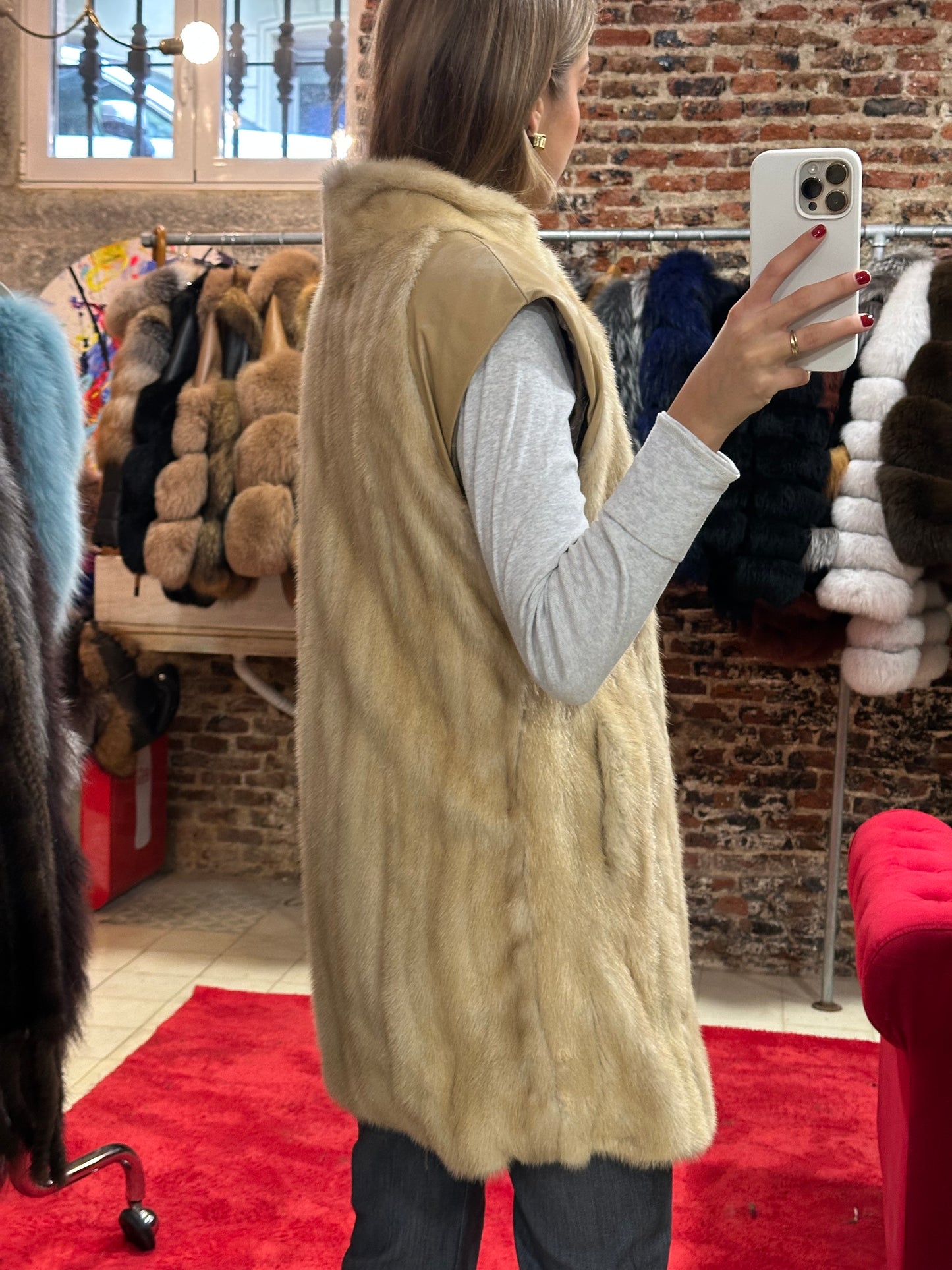 Chaleco ARMAD visón 07