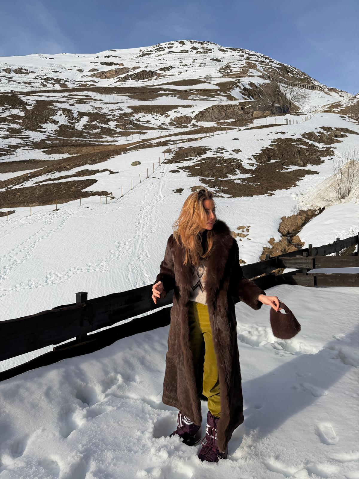 Abrigo BUDAPEST (marrón)