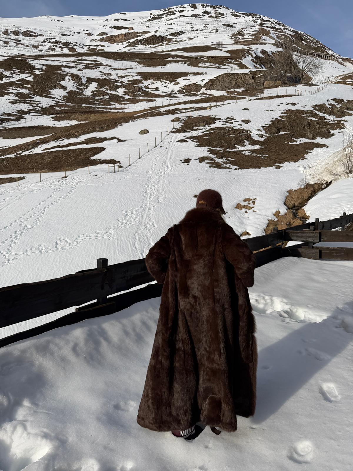 Abrigo BUDAPEST (marrón)