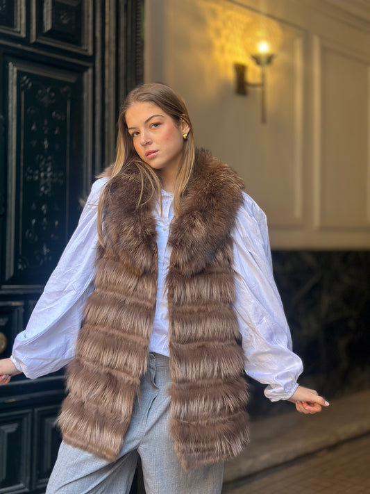 Venice Vest (Brown)