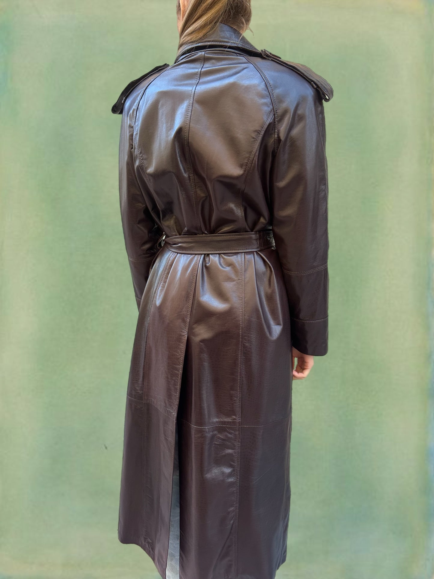 Gabardina Cris marrón