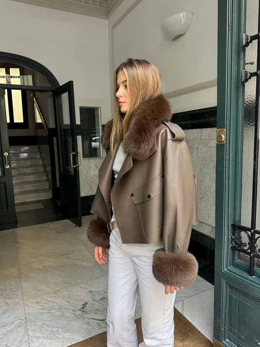 Chaqueta TRIBECA (marrón)