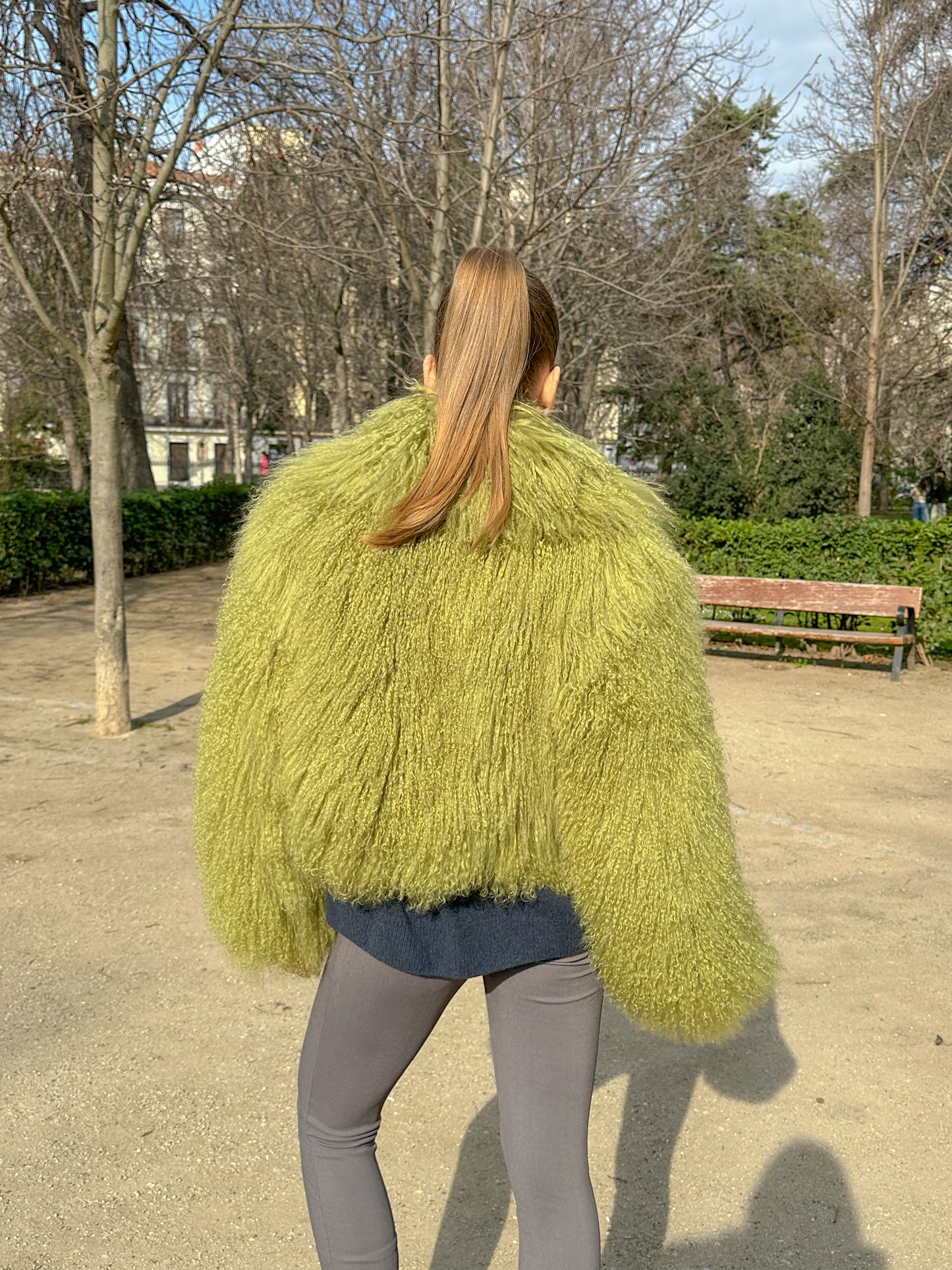 CARINA coat (pistachio)