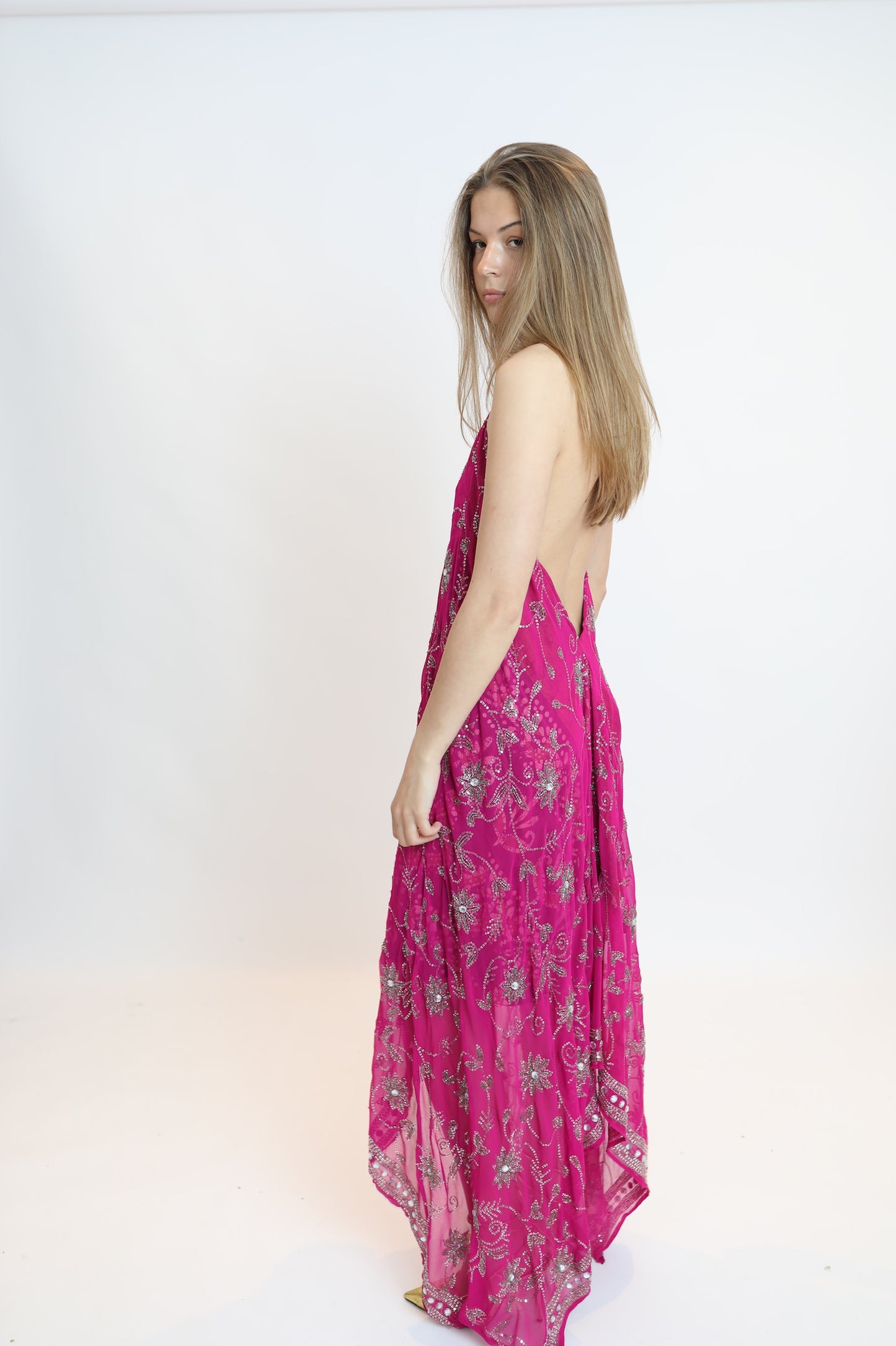 Vestido joya rosa 202