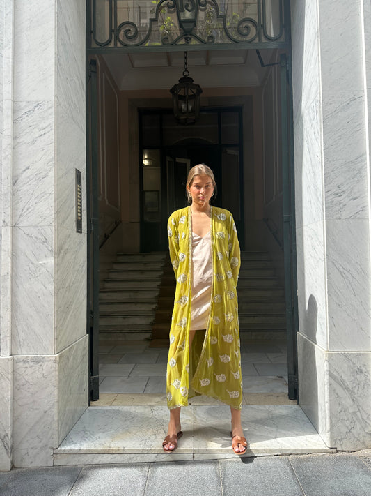 Green Jewel Caftan