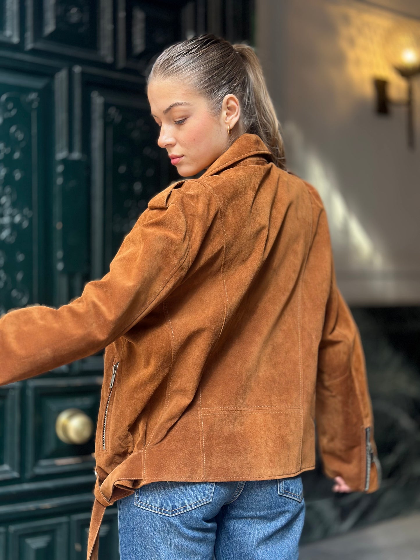 Chaqueta Boyfriend (brown)