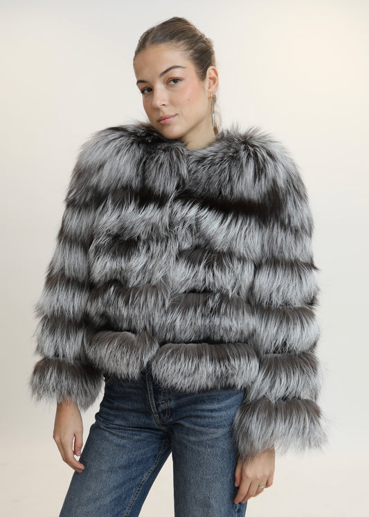 Abrigo TROCADÈRO lomos finos EDICIÓN LIMITADA (Silver)