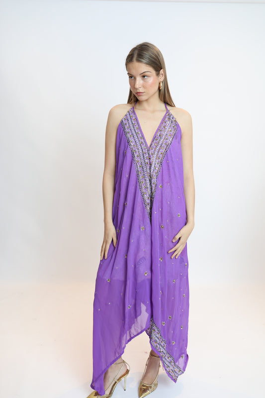 Vestido joya morado 255