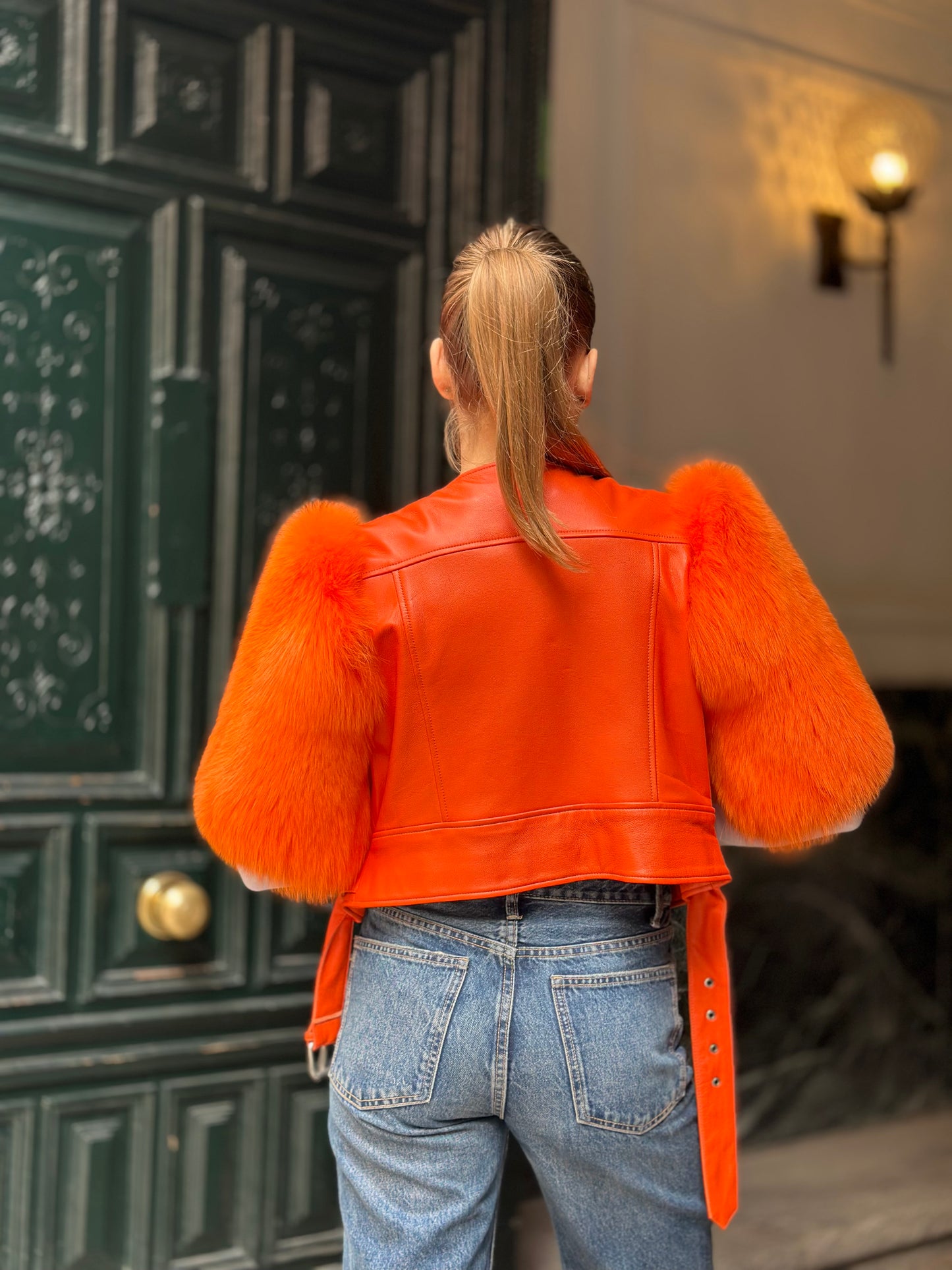 Chaqueta Nube (naranja)